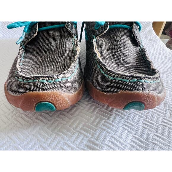 Twisted X ECO TWX Women’s Size 8M Driving Mocs Slip Resistant Washable Shoes - Picture 3 of 9